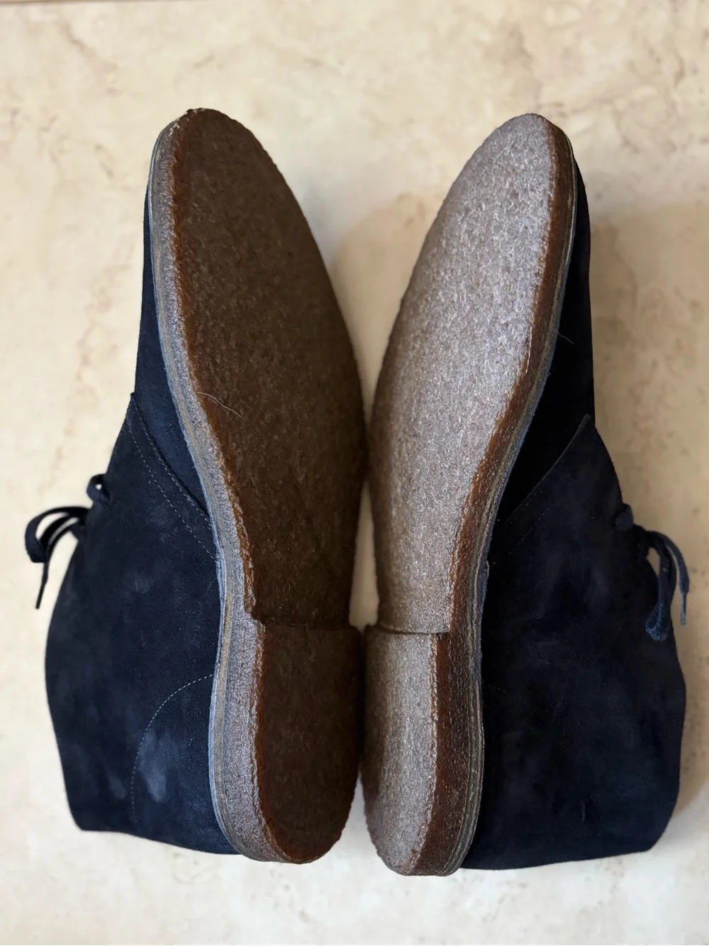 J. CREW MacAllister Suede Desert Chukka Boot | Navy  | Made in Italy | Size 13